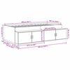 vidaXL Ramka łóżka Stare drewno 100 x 200 cm Materiał drewnopochodny