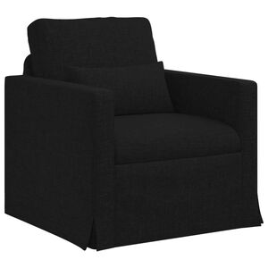 vidaXL Sofa Czarny