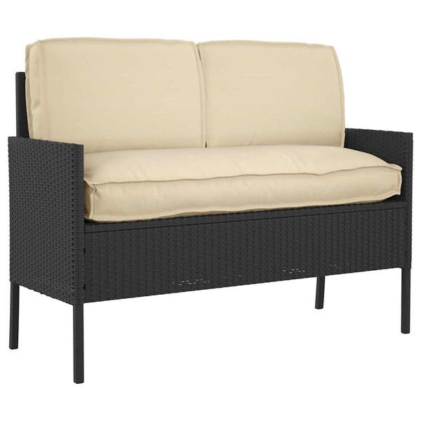 vidaXL Zestaw poduszek na paletę 3 pcs Beżowy 120 x 60 x 12 cm