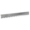 vidaXL Krawężnik do trawnika 30 szt. 102 x 10 x 4 cm Stal srebrny