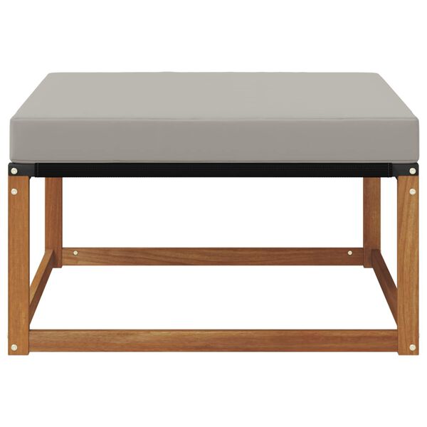 vidaXL Pufa na zewnątrz Lite Drewno Akacji Naturalny