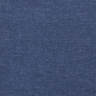 vidaXL Materac kieszeniowy, niebieski, 120x200x20 cm, tkanina