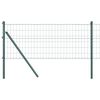 vidaXL Ogrodzenie spawane do mocowania w gruncie 10 x 0,8 m (S x W)