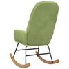 vidaXL Fotel bujany, jasnozielony, tapicerowany aksamitem
