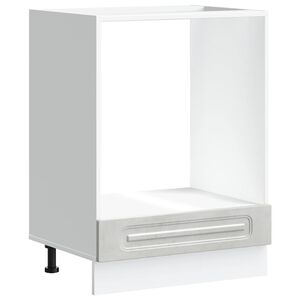 vidaXL Szafka piekarnikowa, Kalmar, szarość betonu