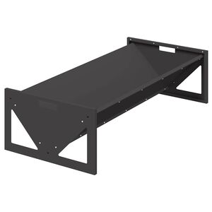 vidaXL Koryto do karmienia bydła Czarny 108 x 50 x 28 cm 10 kg
