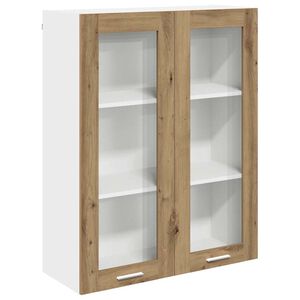 vidaXL Szafka wisząca Dąb rzemieślniczy 80 x 31 x 100 cm