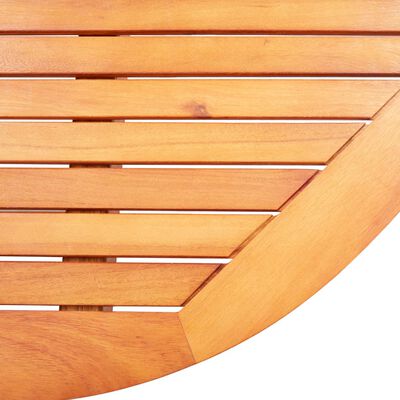 vidaXL Składany stół ogrodowy, 160x85x74 cm, lite drewno eukaliptusowe