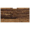 vidaXL Szafka z umywalką do łazienki Stare drewno 60 x 30 x 60 cm
