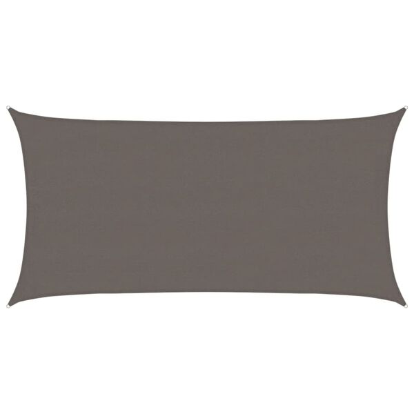 vidaXL Żagiel przeciwsłoneczny, 160 g/m&sup2;, antracytowy, 4x7 m, HDPE