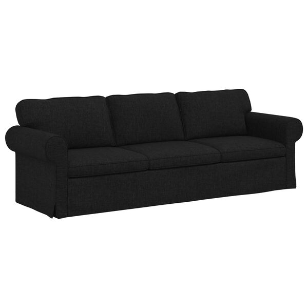 vidaXL Sofa Czarny