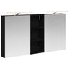 vidaXL Zestaw Szafek Łazienkowych 3 szt. 130 x 14,5 x 70 cm