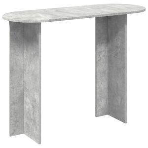 vidaXL Konsola Betonowy szary 100 x 39,5 x 75 cm Drewno inżynieryjne