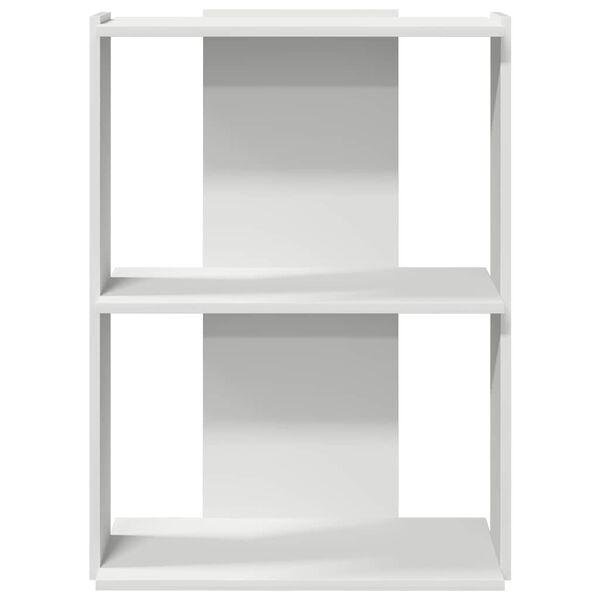 vidaXL Regał 3-poziomowy, bialy, 60x30x80 cm