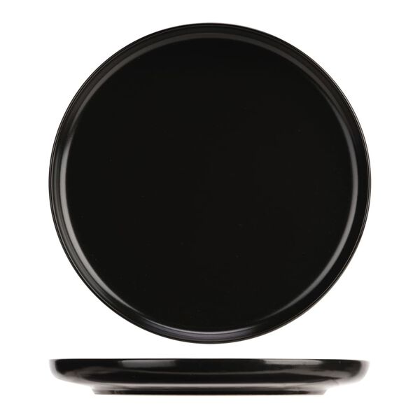 Cosy & Trendy Talerze deserowe Baltic, 6 szt., czarne matowe