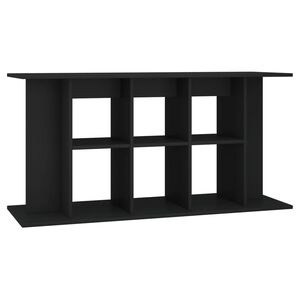 vidaXL Szafka pod akwarium, czarna, 120x40x60 cm