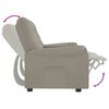 vidaXL Rozkładany fotel masujący z uchwytem, 2-os., jasnoszary