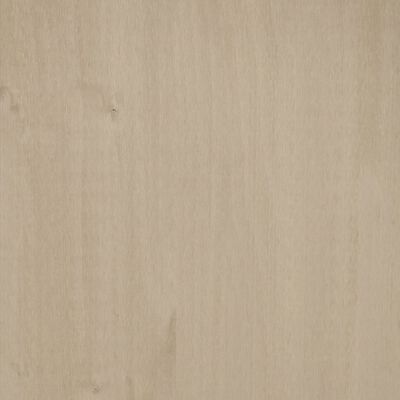 vidaXL Komoda HAMAR, miodowy brąz, 113x40x80 cm, lite drewno sosnowe