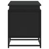 vidaXL Skrzynia z pokrywą, czarna, 100x40x51,5 cm