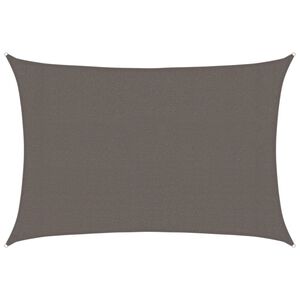 vidaXL Żagiel przeciwsłoneczny, 160 g/m&sup2;, antracytowy, 3x5 m, HDPE