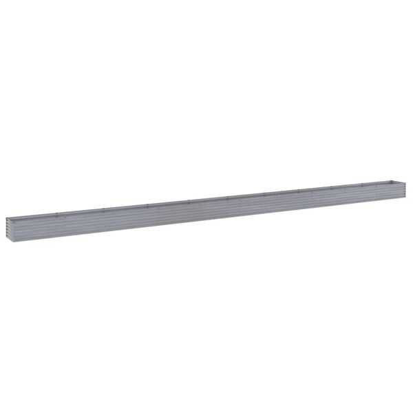 vidaXL Podwyższona donica, 960x50x36 cm, stal kortenowska