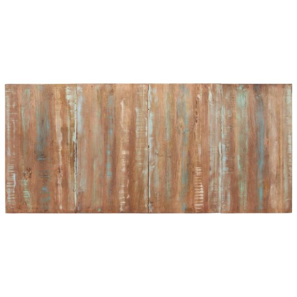 vidaXL Stół jadalniany, 200x90x76 cm, lite drewno z odzysku