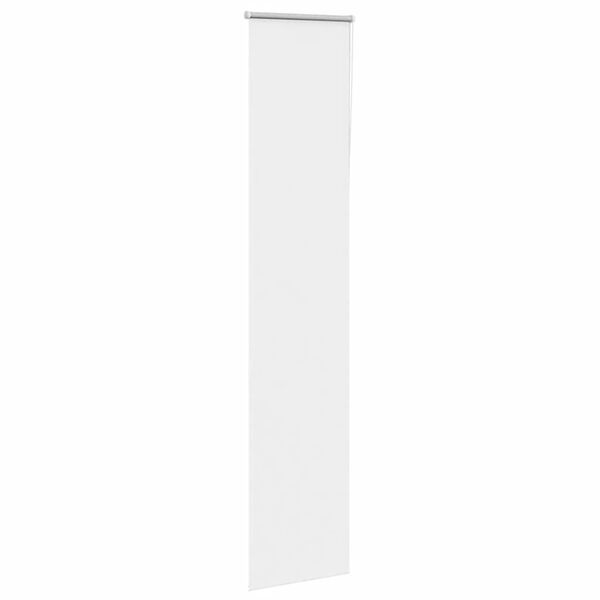 vidaXL Roleta zaciemniająca biała 60x210 cm Szerokość tkaniny 55,7 cm