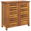vidaXL Szafka ogrodowa Naturalny 75 x 35 x 70cm Lite Drewno Akacji
