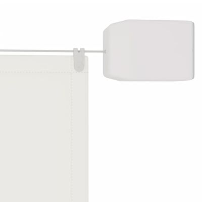 vidaXL Markiza pionowa, biała, 140x600 cm, tkanina Oxford