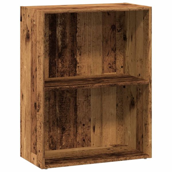 vidaXL Regał na książki, stare drewno, 60x30x77 cm