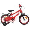 vidaXL Rower Dziecięcy 14 Cali dla dzieci w wieku 3-5 lat czerwony