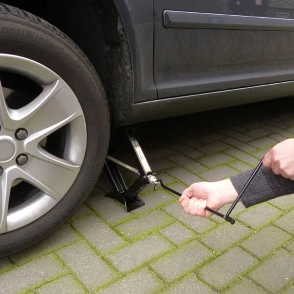 Carpoint Lewarek samochodowy, 1000 kg, czarny