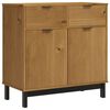 vidaXL Szafka FLAM, 80x40x80 cm, lite drewno sosnowe