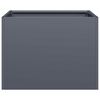 vidaXL Doniczka Antracytowa 40x40x30 cm Stalowa