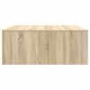 vidaXL Stolik kawowy z szufladami Sonoma Oak 100x100x40 cm