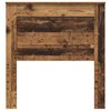 vidaXL Zagł&oacute;wek Stare drewno 90 cm Materiał drewnopochodny