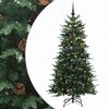 vidaXL Sztuczna choinka z zawiasami 150 cm 150 LED Ciepła biel