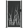 vidaXL Brama ogrodowa 110 x 180 cm Stal Malowana Proszkowo Zamykane