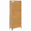 vidaXL Highboard z szufladą Dąb rzemieślniczy 69,5 x 34 x 180 cm