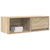 vidaXL Szafka RTV Sonoma Oak 80x31x25,5 cm Drewno klejone
