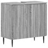 vidaXL Szafka pod umywalkę ZWOLLE Szary Sonoma 59,5 x 31,5 x 59 cm