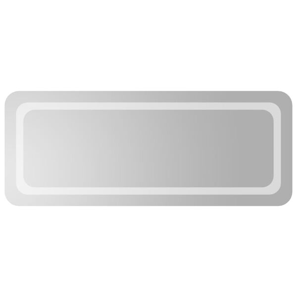 vidaXL Lustro łazienkowe z LED, 100x40 cm
