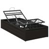 vidaXL Elektro Regulowany Stelaż Ł&oacute;żka Czarny 200 x 90 x 33,5 cm Stal