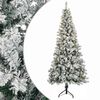 vidaXL Sztuczna choinka z zawiasami 120 cm 150 LED Ciepła biel