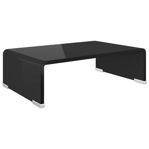vidaXL Podstawka pod monitor / telewizor szklana 40x25x11 cm