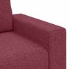 vidaXL Sofa Fotel Wino Czerwone 100x77x82 cm Tkanina