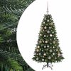 vidaXL Sztuczna choinka z bombkami 120 cm 150 LED Ciepła biel