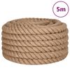 vidaXL Sznur jutowy, 5 m długości, 40 mm grubości