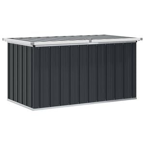 vidaXL Skrzynia ogrodowa do przechowywania, antracytowa, 129x67x65 cm