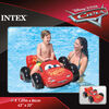 Intex Dmuchany materac Auta, czerwony, 84x109x41 cm
